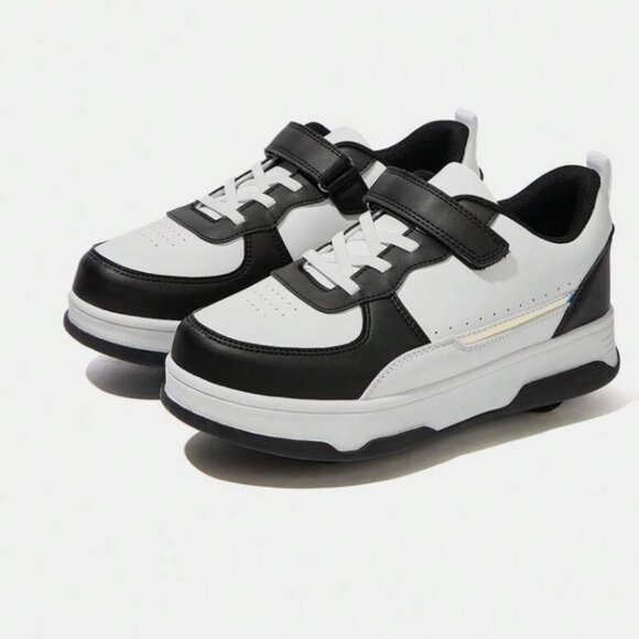 JNSQ 4-Wheel Detachable Ultra-Light Roller Skate Sneakers For Kids Sz 6.5 NEW! - Picture 2 of 7